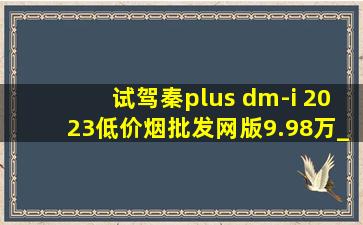 试驾秦plus dm-i 2023(低价烟批发网)版9.98万_秦plusdm-i2023(低价烟批发网)版(低价烟批发网)配试驾